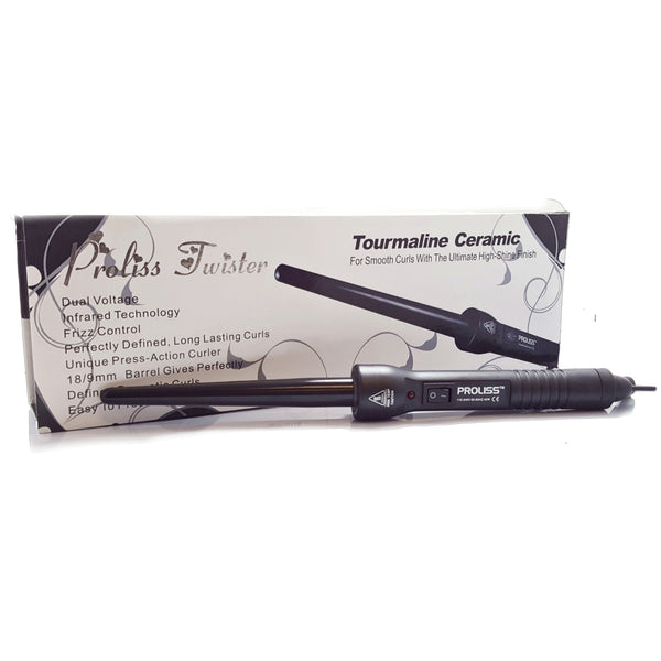 18-9mm Black Tapered