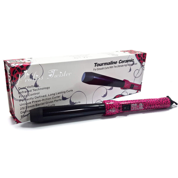 25-32mm Pink Leopard Tapered