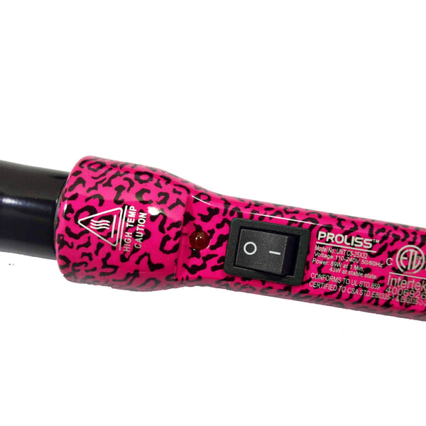 25-32mm Pink Leopard Tapered