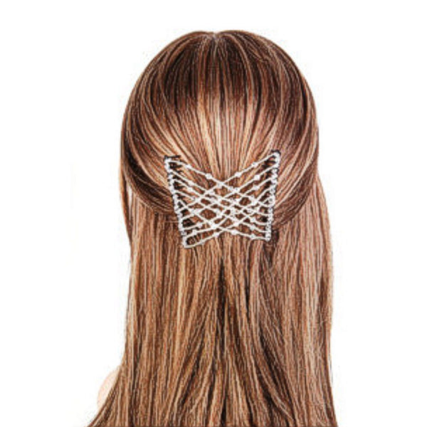 Beaded Super Hair Comb 2pc Set