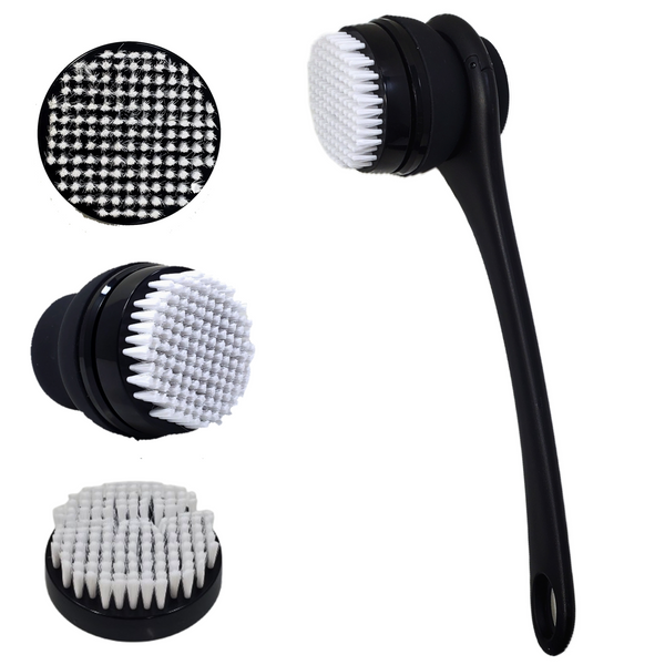 Black Cleansing & Exfoliating Body Brush