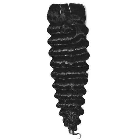 #1 Jet Black Synthetic Deep Wave