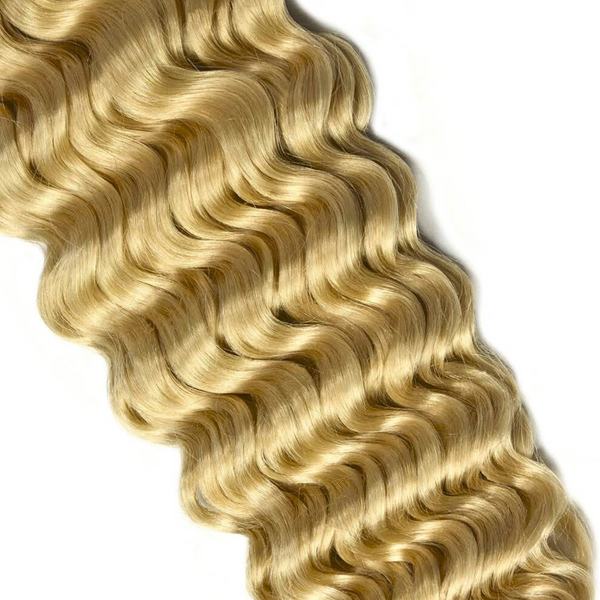 #22 Champagne Blonde Deep Wave