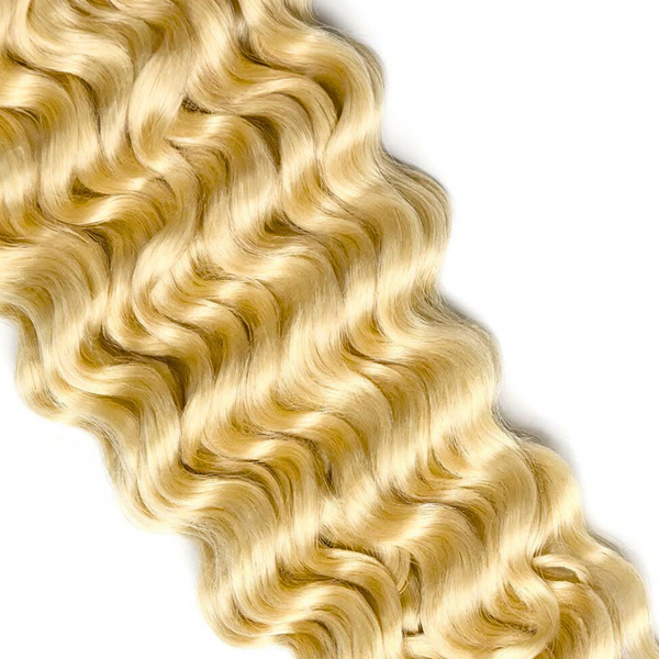 #60 Platinum Blonde Synthetic Deep Wave