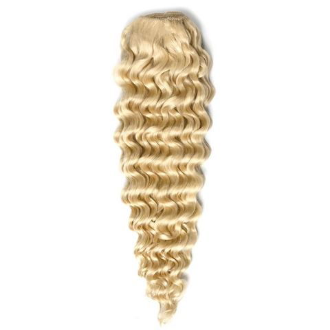 #60 Platinum Blonde Synthetic Deep Wave