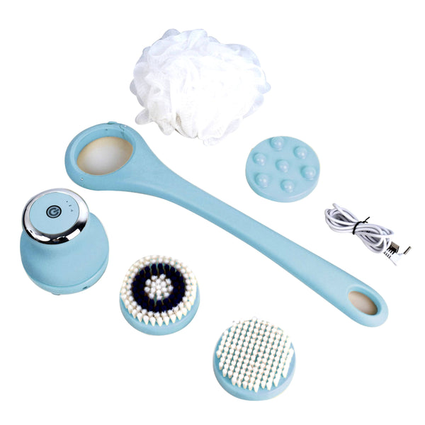 Light Blue Cleansing & Exfoliating Body Brush