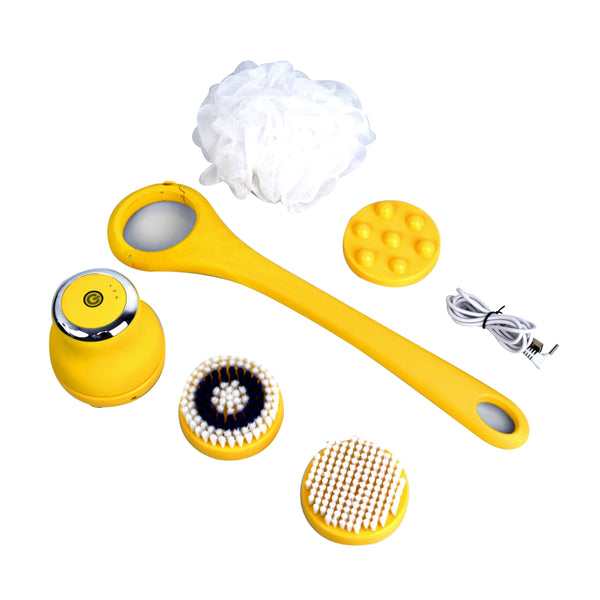 Yellow Cleansing & Exfoliating Body Brush