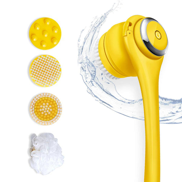 Yellow Cleansing & Exfoliating Body Brush