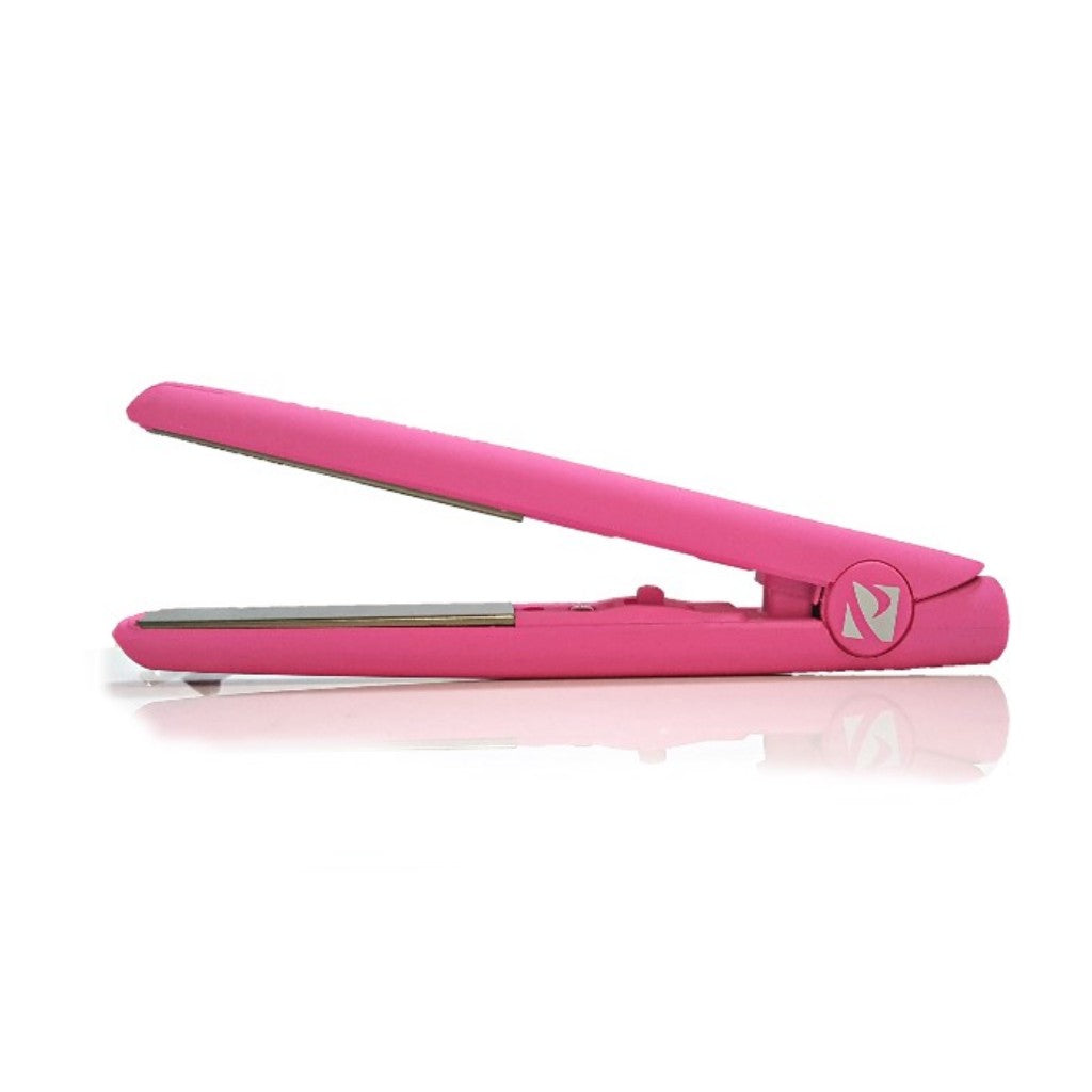 Pink 0.5" Mini w/Soft Touch | Flat Iron
